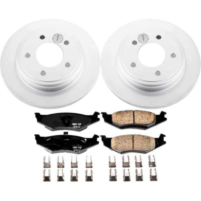 PowerStop — Power Stop 93-94 Chrysler Concorde Rear Z17 Evolution Geomet Coated Brake Kit - view 1