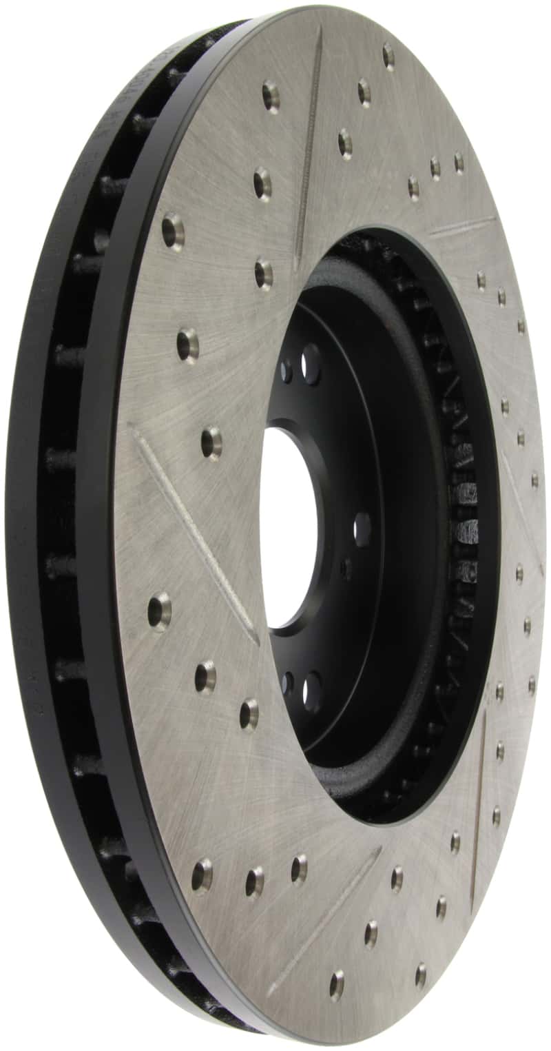 Stoptech — StopTech Nissan 370Z / 01-03 Acura CL / 06 EL / 04-09 TSX / 03-07 Honda Accord Coupe M/T / 05-08 Se
Slot/Drill Rotor - view 1