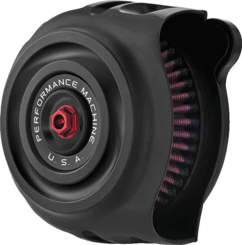 Performance Machine — Performance Machine Vintage Air Cleaner - Black Ops - view 1