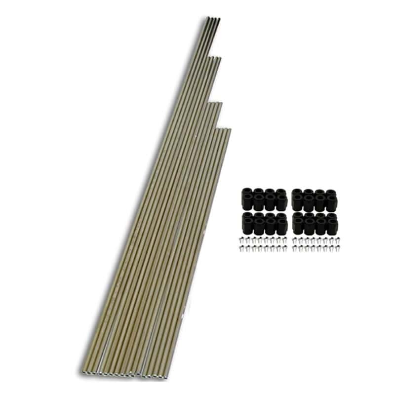 Nitrous Express — Nitrous Express 8 Cyl Tubing Kit (4 - 14in / 4 - 16in / 4 - 20in / 4 - 24in Tubing Incl B-Nuts)
SteelTubing
Tubing Kit - view 3