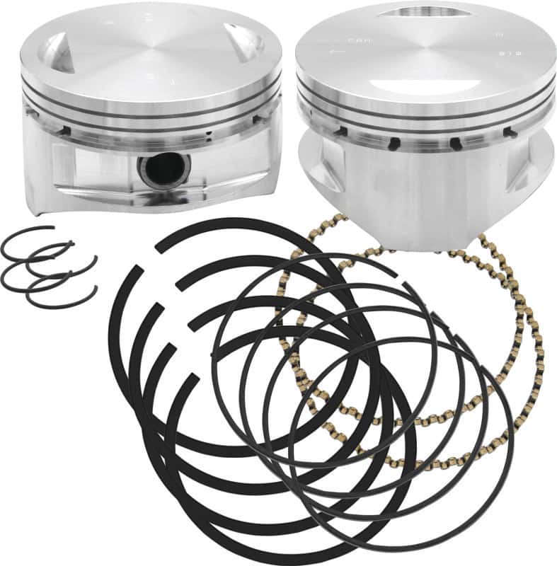 S&S Cycle — S&S Cycle 84-99 BT 4in x 4-1/2in Piston Set - .010in - view 1