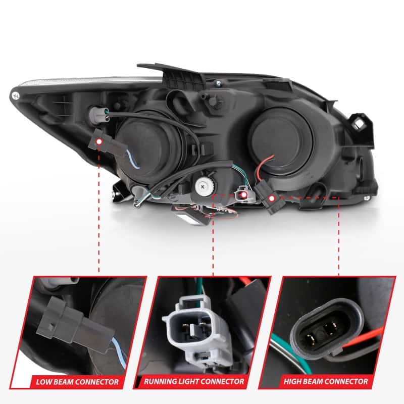 ANZO — ANZO 2005-2010 Scion Tc Projector Headlights w/ Halo Black (CCFL)
Head Light Set
HdLtSet - view 6
