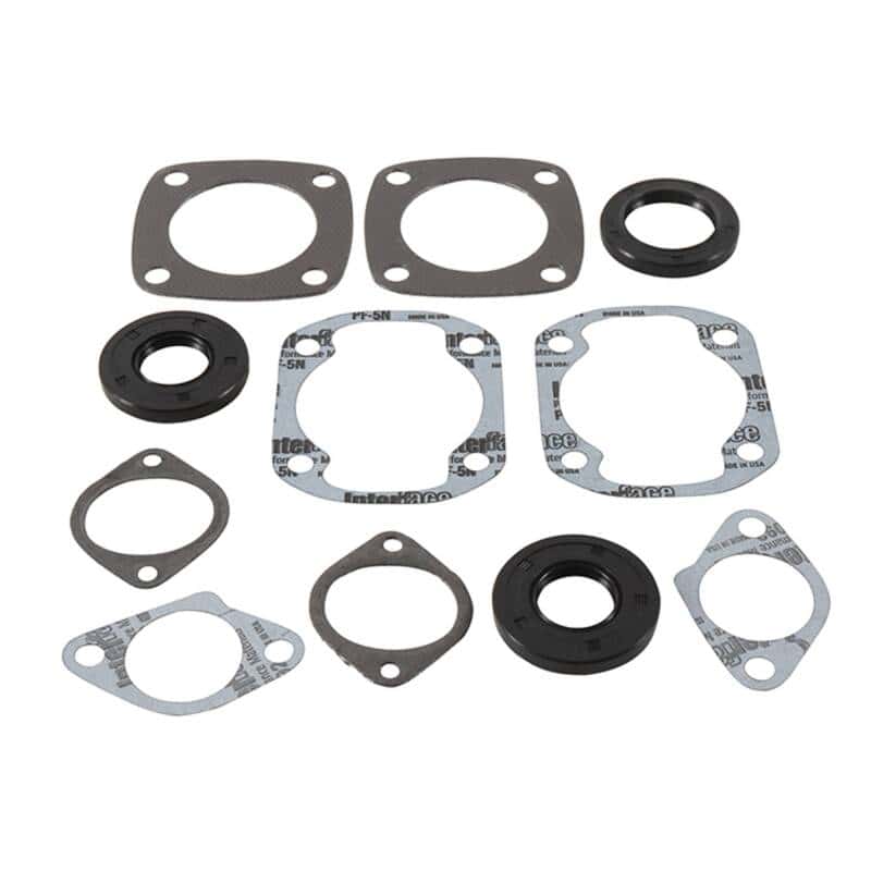 Vertex Pistons — Vertex Gaskets 73-79 Ski-Doo Elan 250/Deluxe/250 SS Complete Gasket Kit w/ Oil Seals - view 1