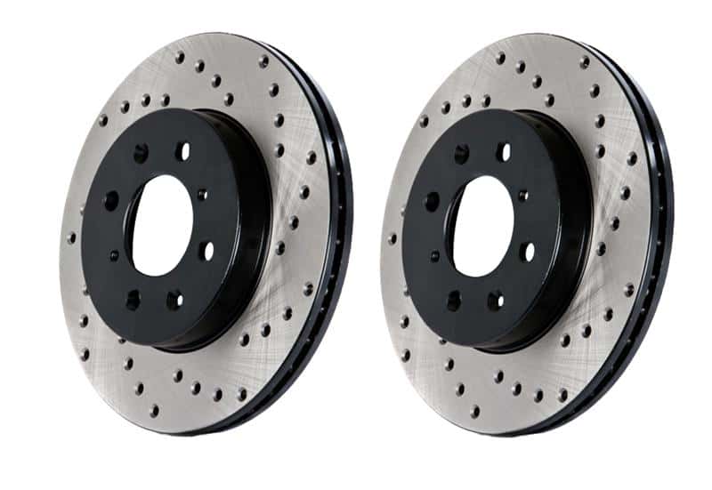 Stoptech — StopTech 02-10 WRX Drilled Right Front Rotor
Cross Drilled Rotor
Disc Brake Rotor - view 8