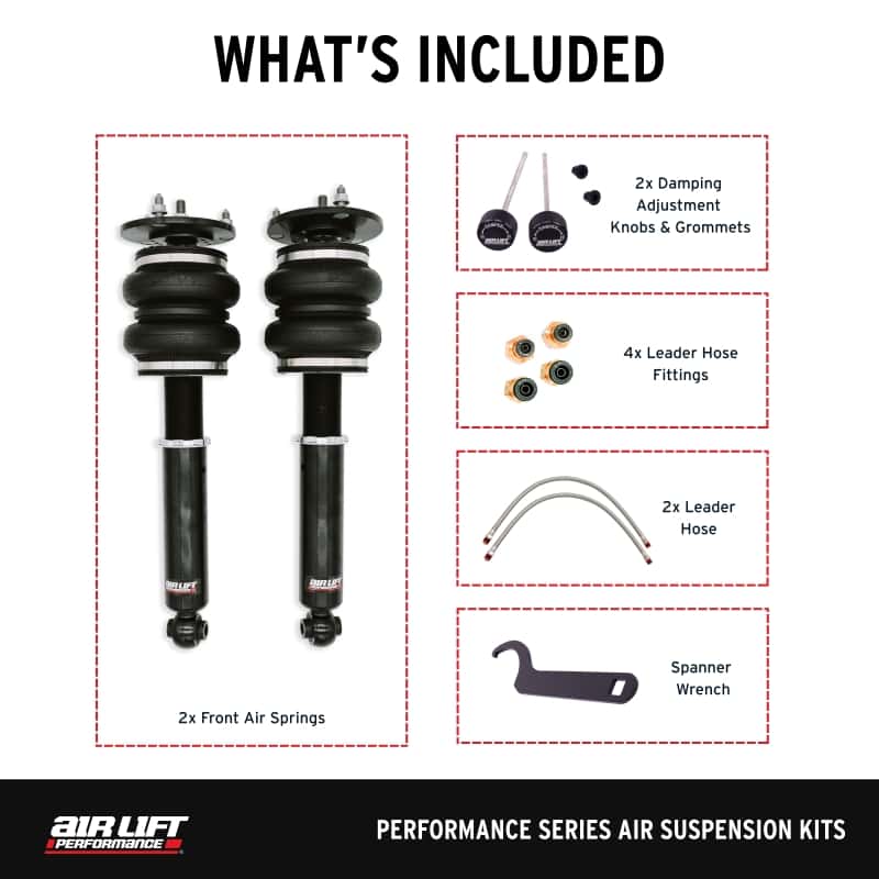 Air Lift — Air Lift Performance 89-00 Lexus LS400 Front Air Suspension Kit
Air Lift Performance - view 6