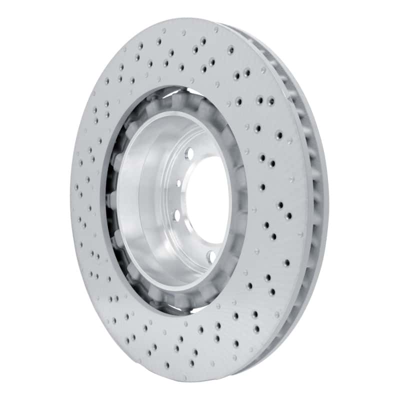 DFC — DFC 16-23 Porsche Cayman Right Rear Drilled Hi-Carbon Alloy Geomet Coated Rotor
DFC Brake Rotor - view 4