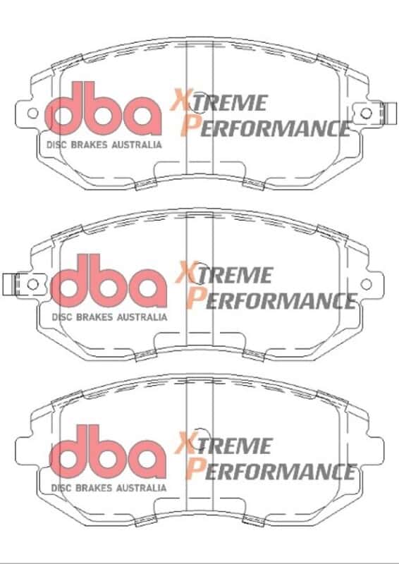 DBA — DBA 03-05 Subaru WRX / 08 Subaru WRX XP650 Front Brake Pads
Brake Pad - view 3