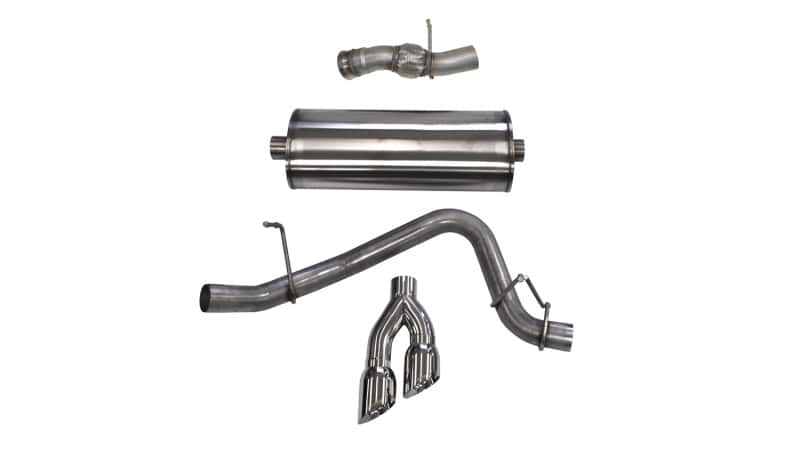 CORSA Performance — Corsa 2015-2020 GMC Yukon Denali 6.2L V8 Single Side Exit Cat-Back Exhaust w/ Polished Tips
Exhaust - view 1