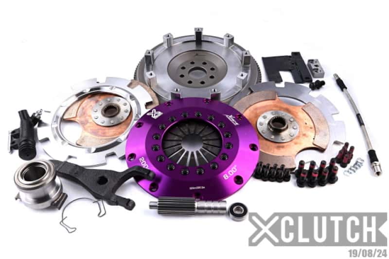 XCLUTCH — XClutch 97-01 Toyota Mark II Tourer V 2.5L 8in Twin Solid Ceramic Clutch Kit
Clutch Kit - view 1