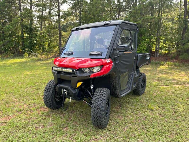 Seizmik — Seizmik 16-23 Can Am Defender HD5-HD10/MAX Tool-Less Windshield Vented HC - view 2