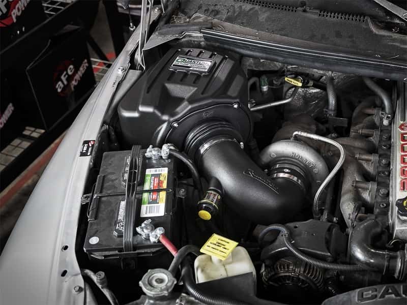 aFe — aFe Quantum Pro DRY S Cold Air Intake System 94-02 Dodge Cummins L6-5.9L - Dry
QUANTUM Intake - view 7