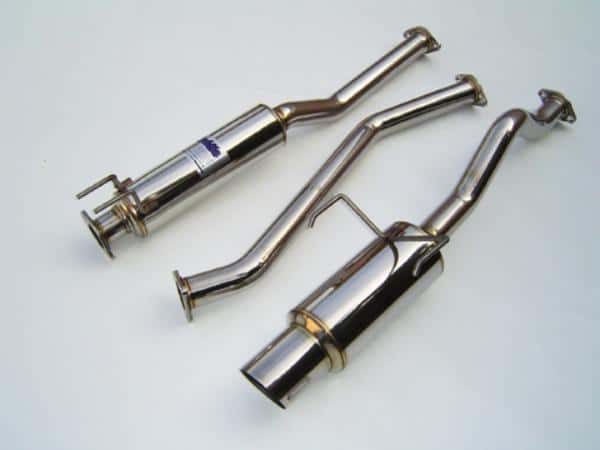 Invidia — Invidia 01+ Civic EX 2DR/4DR 60mm (101mm tip) Cat-back Exhaust - view 1