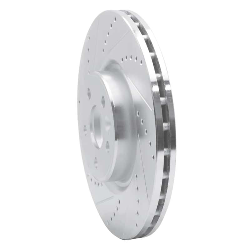 R1 Concepts — R1 07-16 Volvo S80 Front Left Drilled & Slotted Silver Brake Rotor
R1 Brake Rotor Drill - view 2