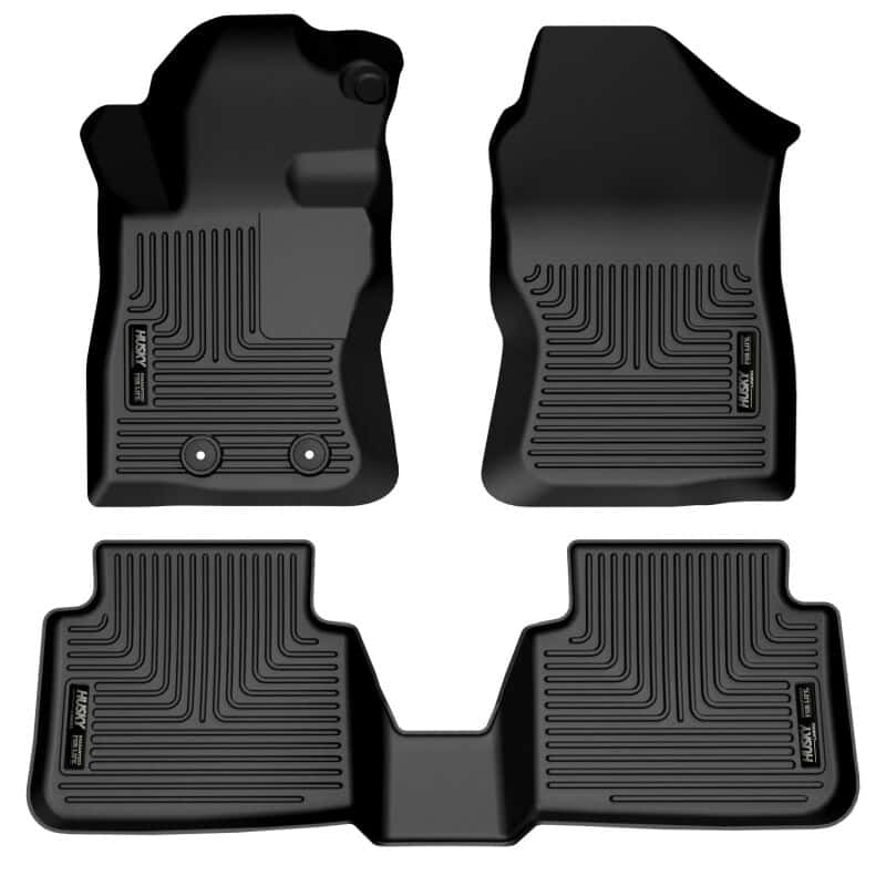 Husky Liners — Husky Liners 2024 Subaru Crosstrek Weatherbeater Black Front & 2nd Seat Floor Liners
Floor Liners - view 1