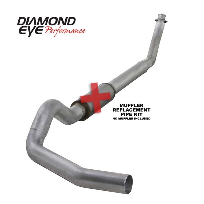 Diamond Eye Performance — Diamond Eye KIT 5in Turbo Back SGL MFLR RPLCMENT PIPE AL: 94-02 DODGE CUMMINS 5.9L W/ RP #510220
KIT; 5in.; TB MRP SG - view 4