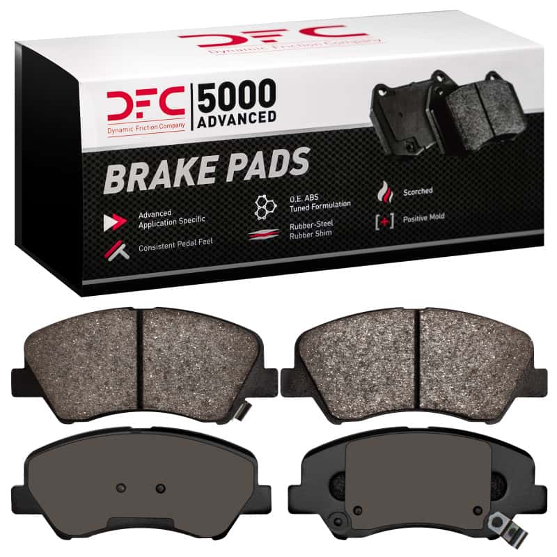 DFC — DFC 12-25 Dodge Attitude (Mexico) Front 5000 Advanced Ceramic Brake Pads
DFC Brake Pad Set - view 1