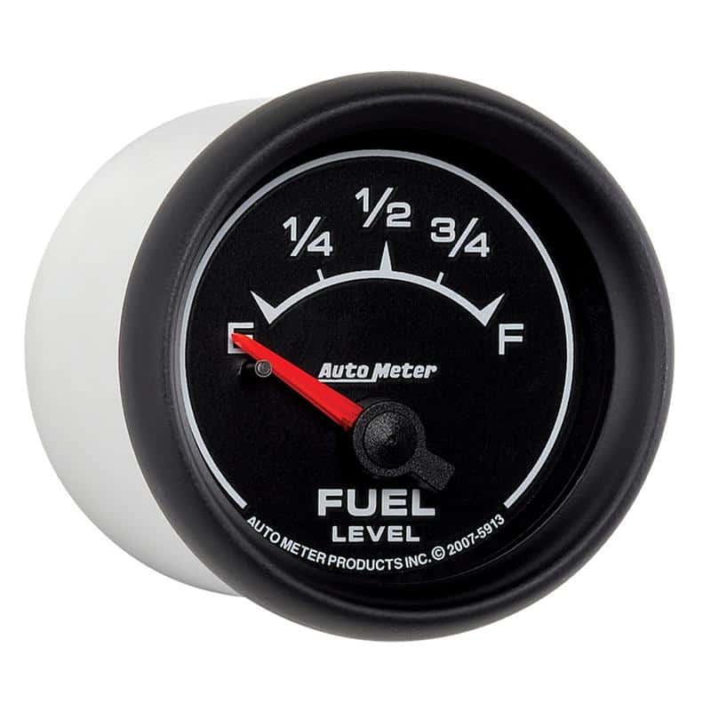 AutoMeter — AutoMeter Gauge Fuel Level 2-1/16in. 0 Ohm(e) to 90 Ohm(f) Elec Es
GA 2" FUEL 0-90 ES - view 4