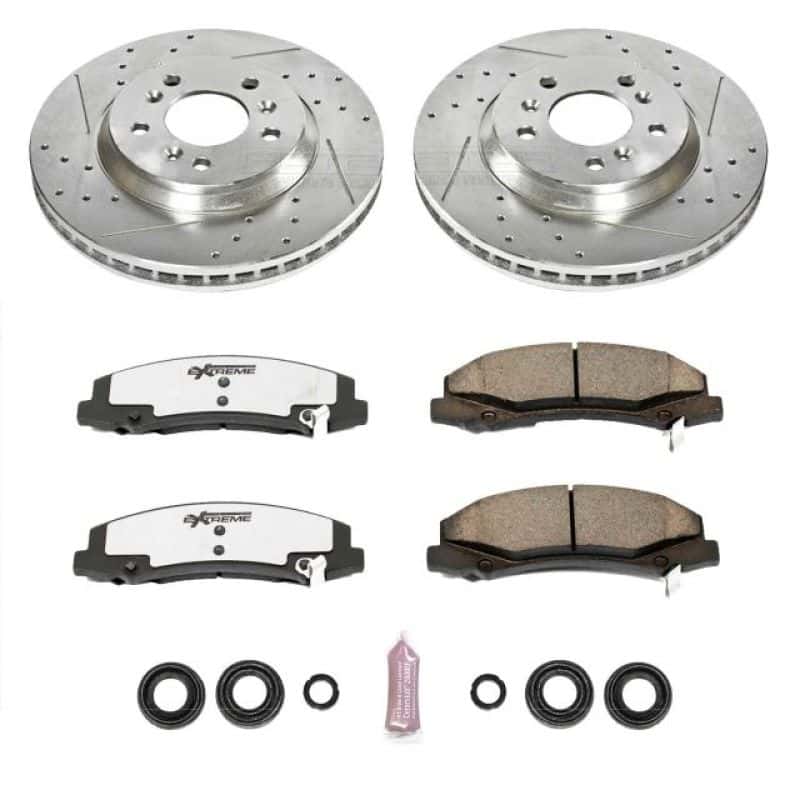 PowerStop — Power Stop 06-11 Buick Lucerne Front Z26 Street Warrior Brake Kit - view 1