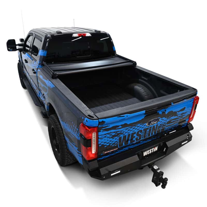 Westin — Westin 17-24 Ford F-250/350 Super Duty 6.75ft. Bed Soft Tri-Fold Tonneau Cover - Black
SftTr Fl Tonneau Cvr - view 19