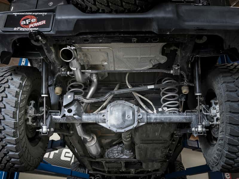 aFe — aFe MACH Force-Xp 2.5in Catback High-Tuck Exhaust 18-21 Jeep Wrangler (JL)3.6L 4-Door - Polished Tip
Cat-Back Exhaust - view 8