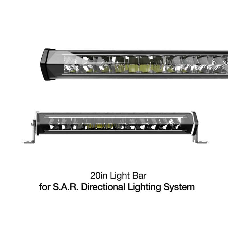 XKGLOW — XK Glow White Housing SAR Light Bar - Emergency Search and Rescue Light 20In - view 1