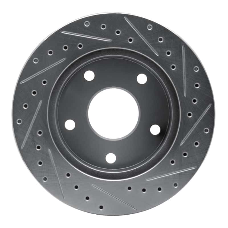 R1 Concepts — R1 94-99 Dodge Ram 1500 Pickup Front Left Drilled & Slotted Silver Brake Rotor
R1 Brake Rotor Drill - view 5