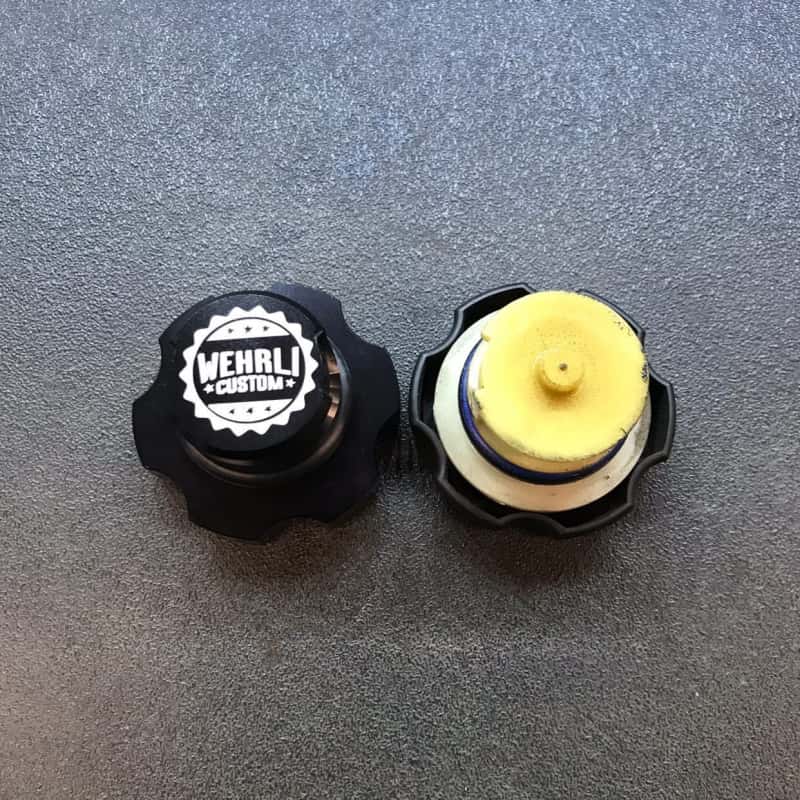Wehrli — Wehrli 2001+ GM Duramax LB7/LLY/LBZ/LMM/LML/L5P Billet Oil Fill Cap - Black Anodized
Cap Oil 01+ GM Blk - view 7