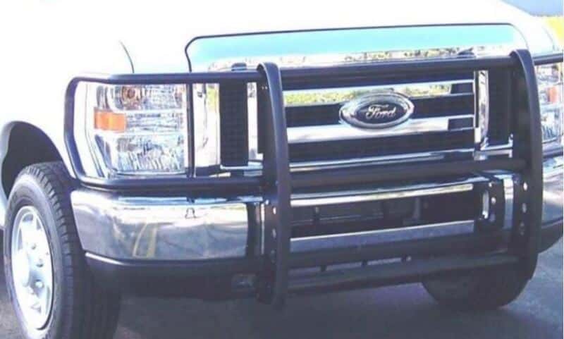 Go Rhino — Go Rhino 08-14 Ford E-250/E-350 Econoline Van 3000 Series StepGuard - Black
3000 Grille Guard - view 1
