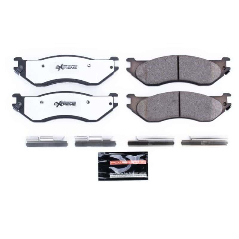 PowerStop — Power Stop 04-06 Dodge Durango Front Z36 Truck & Tow Brake Pads w/Hardware
Z36 Brake Pads - view 1