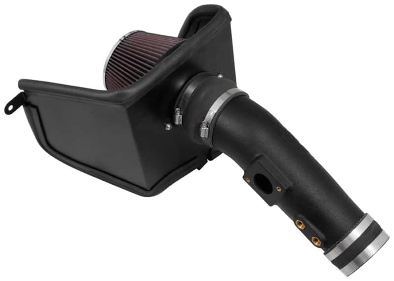 K&N Engineering — K&N 2017 Nissan Titan V8-5.6L F/I AirCharger Performance Intake
Performance Air Inta
Air Intake System - view 2