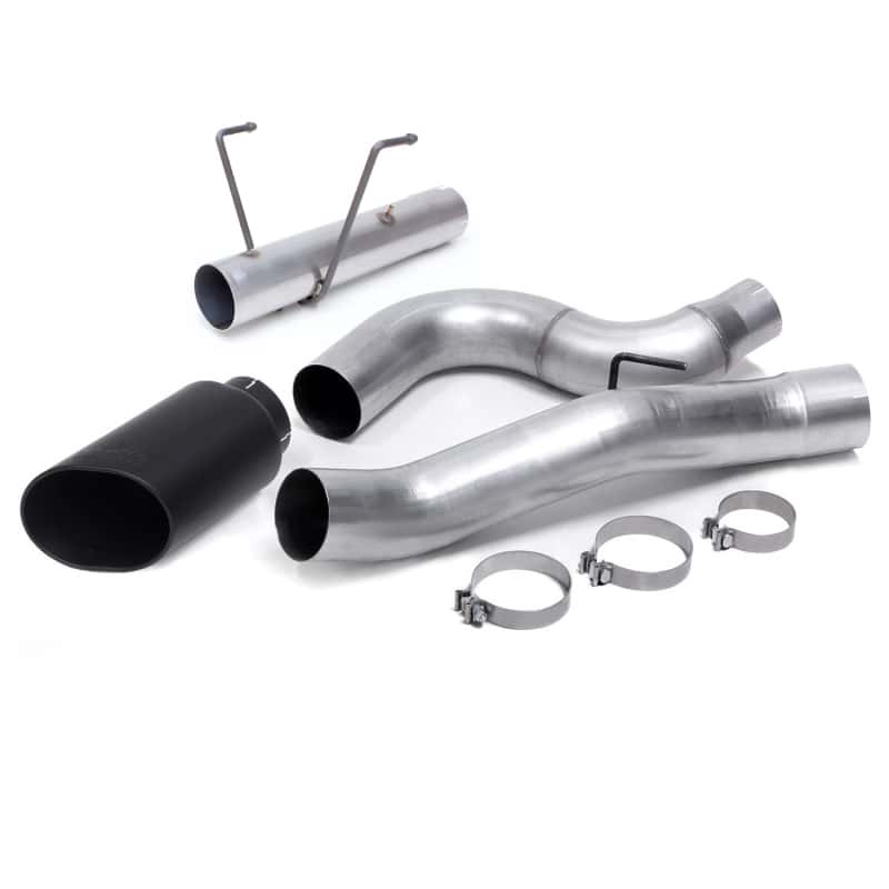 Banks Power — Banks Power 13-18 Dodge RAM Monster Exhaust 5.0in. Single 6.7L CCLB w/ SideKick S/S Black Tip
Performance Exhausts
Monster Exhaust - view 3