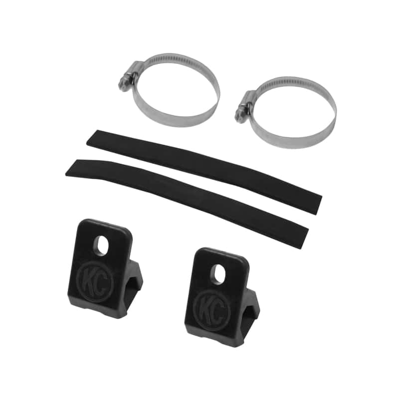KC HiLiTES — KC HiLiTES Universal 40 Deg. A-Pillar Tube Clamp Light Mount (1.5-2in. Diameter Bars) - Pair
Accessories - view 3