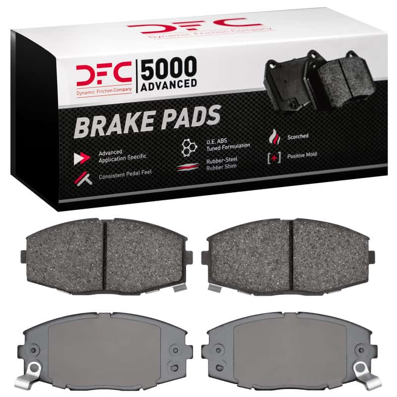 DFC — DFC 86-92 Toyota Supra Front 5000 Advanced Ceramic Brake Pads
DFC Brake Pad Set - view 1