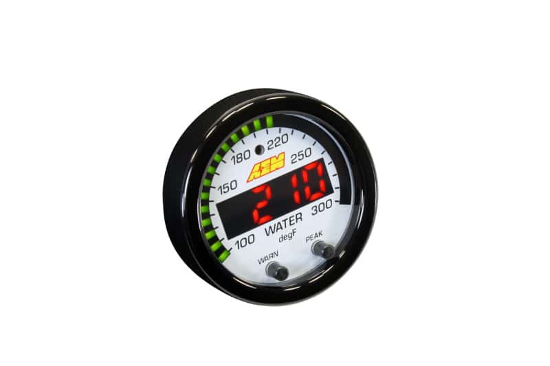 AEM — AEM X-Series Temperature 100-300F Gauge Kit (ONLY Black Bezel and Water Temp. Faceplate)
X-Series Temperature
X-Series Gauge - view 24