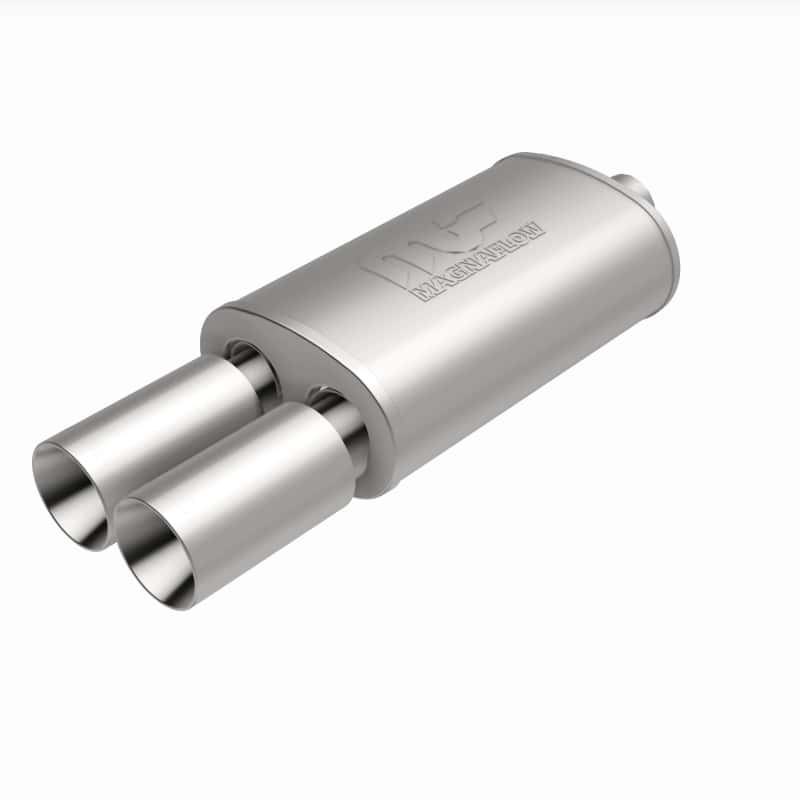 Magnaflow — MagnaFlow Muffler W/Tip Mag SS 14X5X8 2.25/3.
Straight Through - view 29