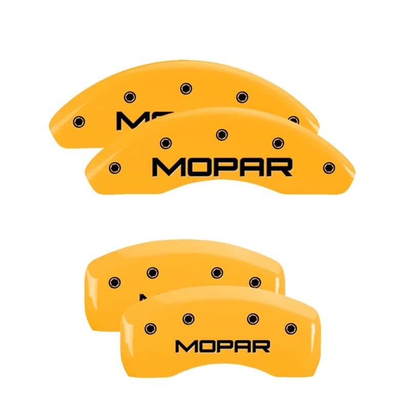 MGP — MGP 4 Caliper Covers Engraved Front & Rear Mopar Yellow Finish Black Char 2008 Chrysler PT Cruiser
Caliper Covers - view 1