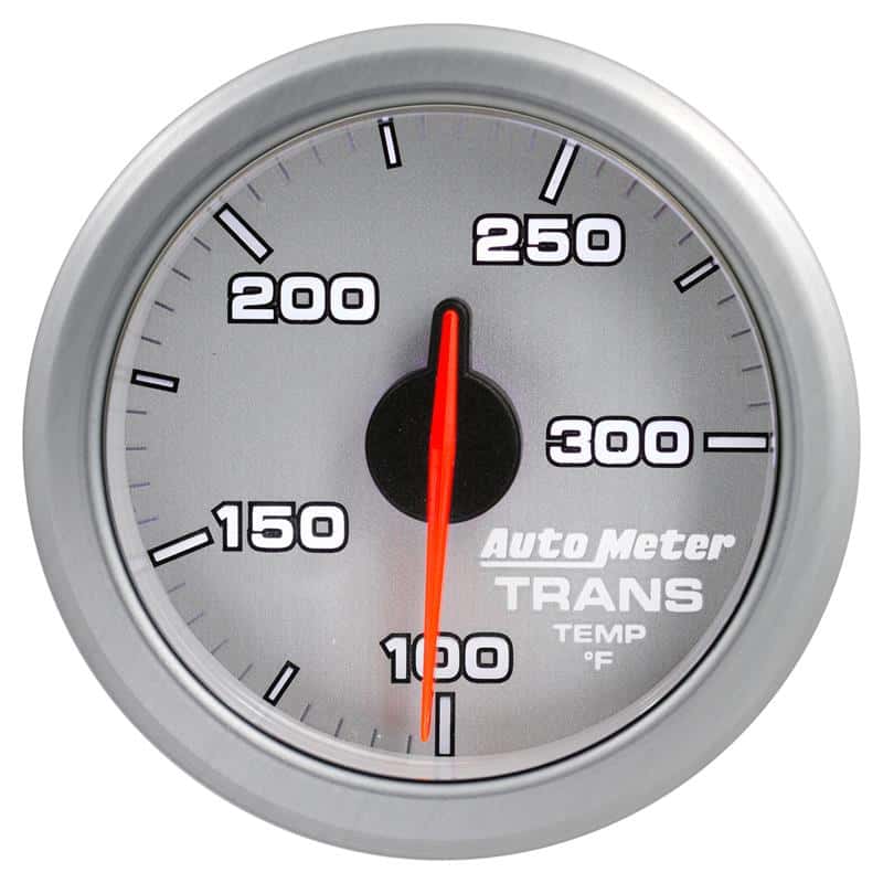 AutoMeter — Autometer Airdrive 2-1/6in Trans Temperature Gauge 100-300 Degrees F - Silver
GA 2" TRNST ARDRV SL - view 1