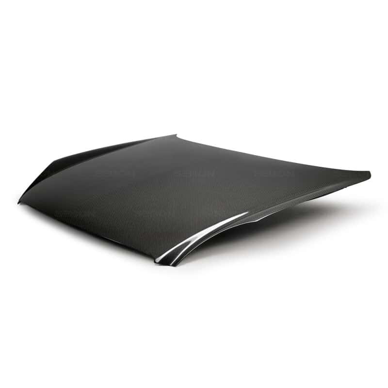 Seibon — Seibon 03-07 Infiniti G35 Coupe OEM  Carbon Fiber Hood - view 4