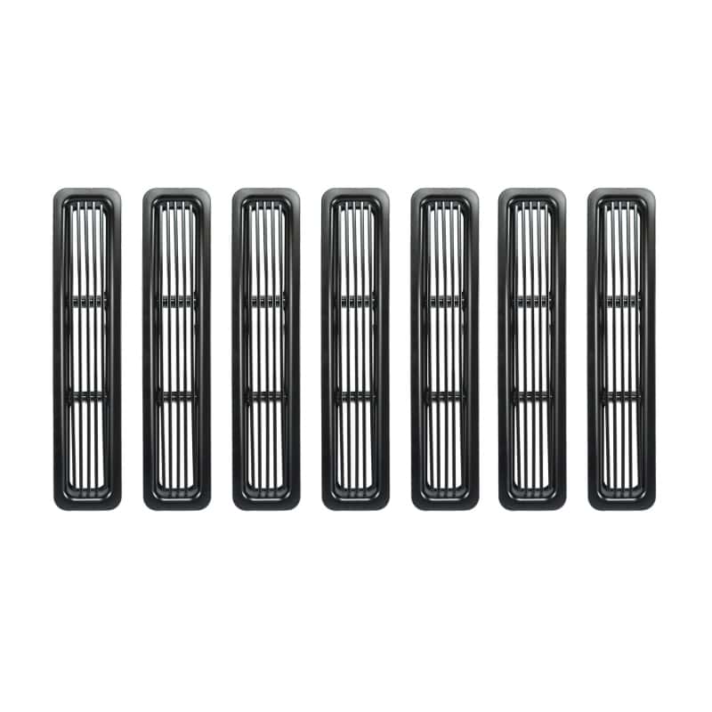 Rugged Ridge — Rugged Ridge Billet Grille Inserts Black 97-06 Jeep Wrangler
OFFROAD_EXTERIOR
Grille Insert - view 2