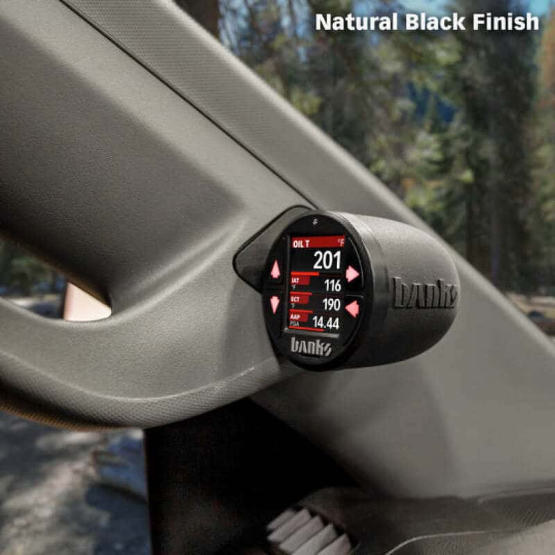 Banks Power — Banks Power 19-21 Chevy/GMC 1500 20-22 Chevy/GMC 2500/3500 iDash Stealth Pod Mount - Single Gauge
iDash Stealth Pod - view 3