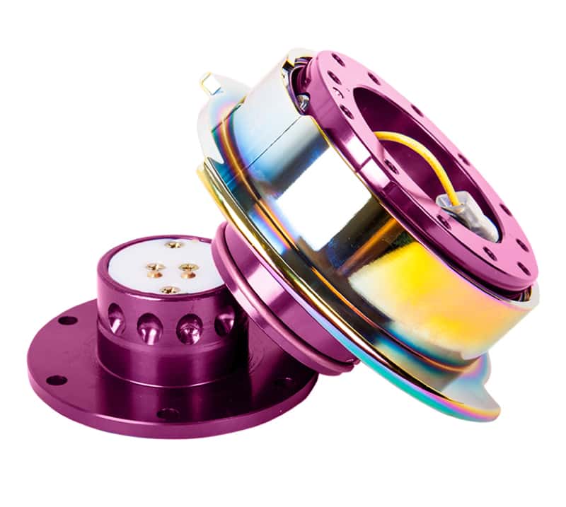 NRG — NRG Quick Release Gen 2.5 - Purple Body / Neochrome Ring - view 2