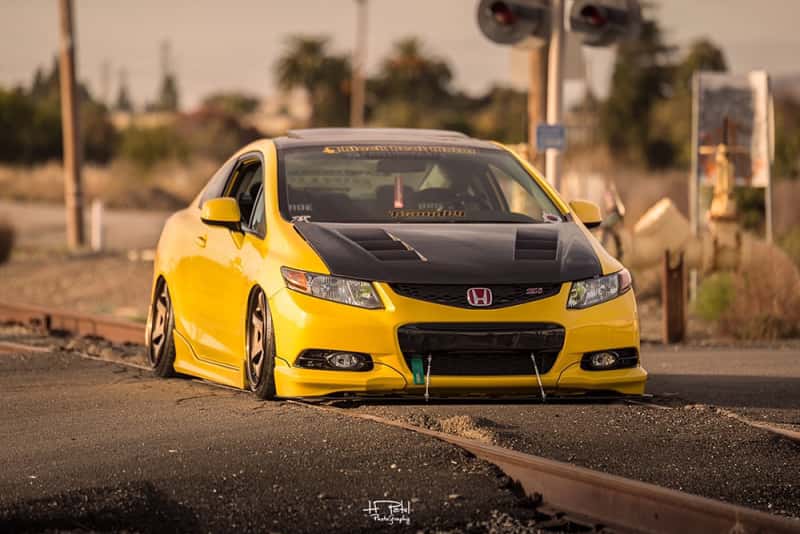 Seibon — Seibon 12-13 Honda Civic 2dr TS-Style Carbon Fiber Hood - view 16