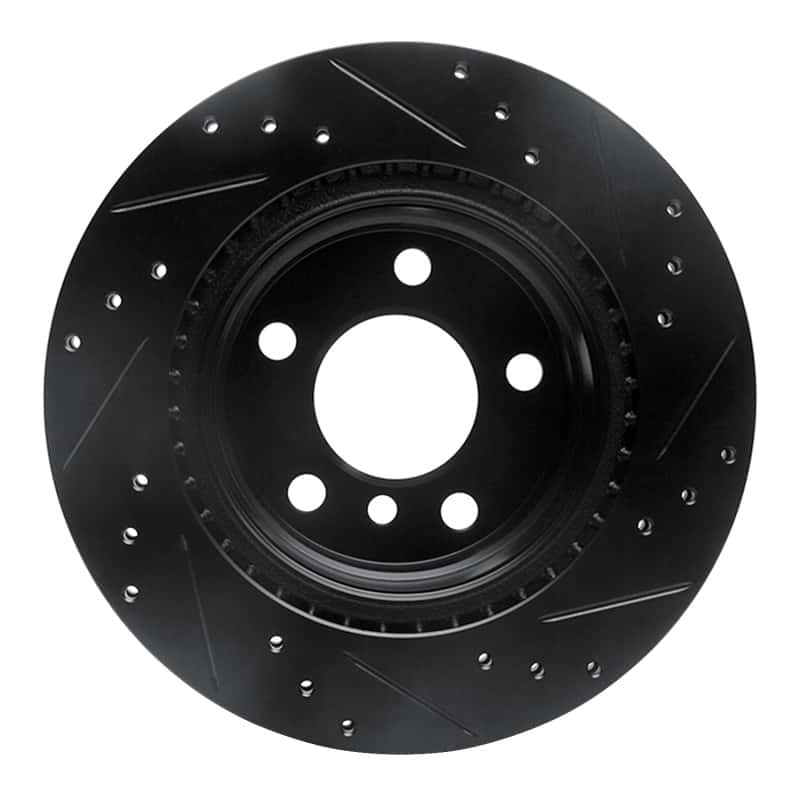 R1 Concepts — R1 06-21 BMW 228I xDrive Rear Left Drilled & Slotted Black Brake Rotor
R1 Brake Rotor Drill - view 5