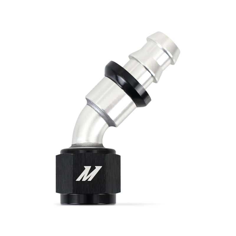 Mishimoto — Mishimoto 45 Degree Push Lock Fitting - 8AN
Hose Fitting - view 1