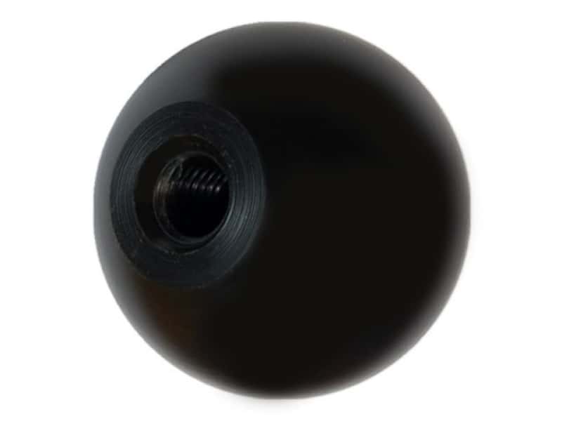 Torque Solution — Torque Solution Delrin 50mm Round Shift Knob: Universal 10x1.5 - view 1