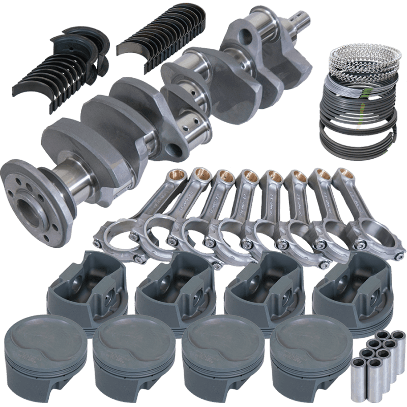 Eagle — Eagle Chevy 350 3.750in Crank 5.700in I-Beam Rods -16cc 4.030in Pistons Rotating Assembly
Pro Street Assembly - view 1