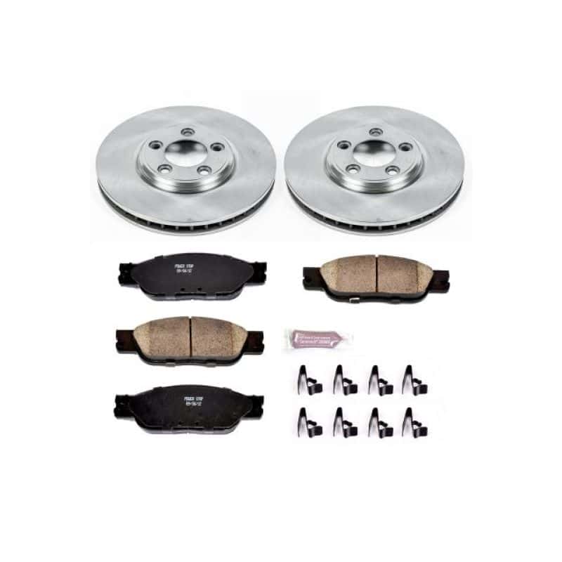 PowerStop — Power Stop 03-04 Jaguar S-Type Front Autospecialty Brake Kit - view 1