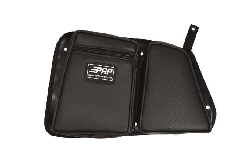 PRP Seats — PRP Polaris RZR Rear Door Bag with Knee Pad (Driver Side)- Black
Storage Bag - view 2