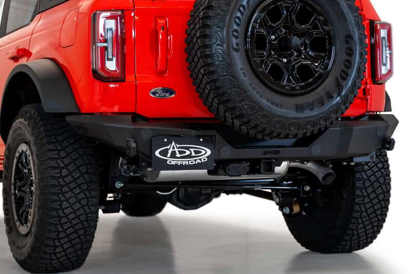Addictive Desert Designs — Addictive Desert Designs 2021+ Ford Bronco Rock Fighter Rear Bumper - Hammer Black
Bumper- Rear
Bumpers - view 14