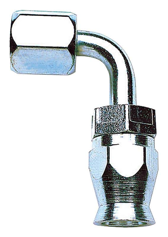 Russell — Russell Performance -10 AN Endura PowerFlex Power Steering 90 Degree Hose Ends
Hose Fitting - view 3